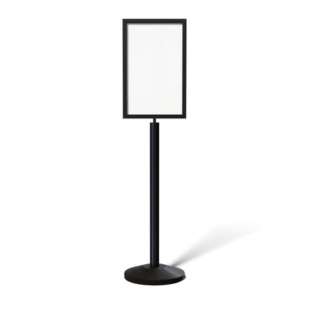 Floor Standing Sign Frame with Sloped Base - CCW Series SFFS-100