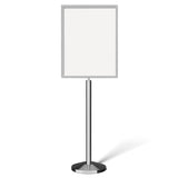 Floor Standing Sign Frame with Sloped Base - CCW Series SFFS-100