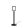 Floor Standing Sign Frame with Sloped Base - CCW Series SFFS-100
