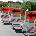 Fibercade Type I and Type II Traffic Barricades