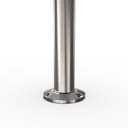 Flat Top Rope Stanchion with Fixed Base - Montour Line CXLineF