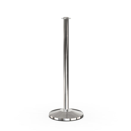 Flat Top Rope Stanchion with Sloped Base - Montour Line CLine