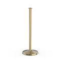 Flat Top Rope Stanchion with Sloped Base - Montour Line CLine