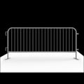 Barricade in a Box™ - Heavy Duty Interlocking Steel Barricade, 8.5 Ft. - Angry Bull Barricades