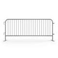 Heavy Duty Interlocking Steel Barricade, 8.5 Ft. - Angry Bull Barricades