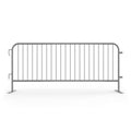 Heavy Duty Interlocking Steel Barricade, 8.5 Ft. - Angry Bull Barricades