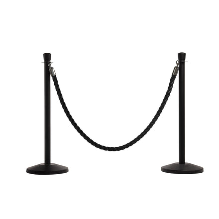 Heavy-Duty Twisted Polypropylene Ropes for Stanchion Posts - Montour Line by Crowd Control Warehouse