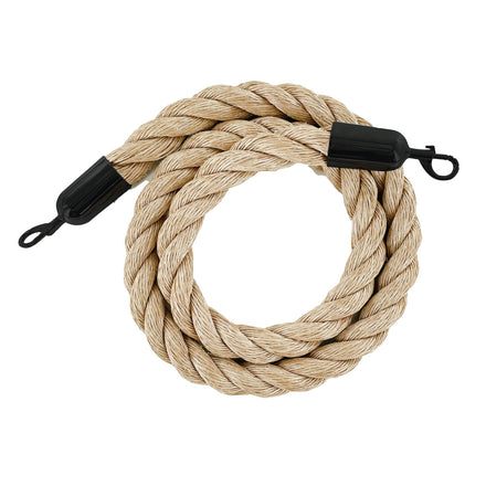 Heavy-Duty Poly Hemp Ropes - Montour Line by Crowd Control Warehouse