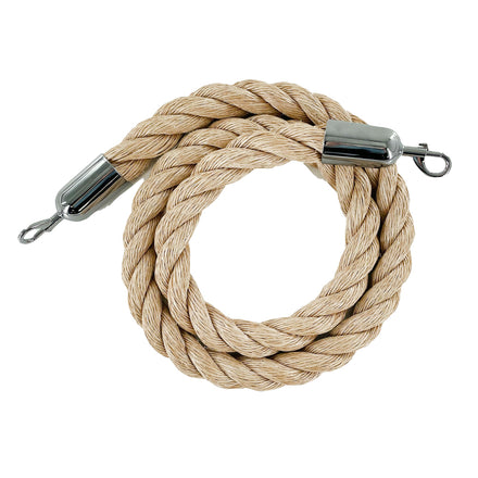 Heavy-Duty Poly Hemp Ropes - Montour Line by Crowd Control Warehouse