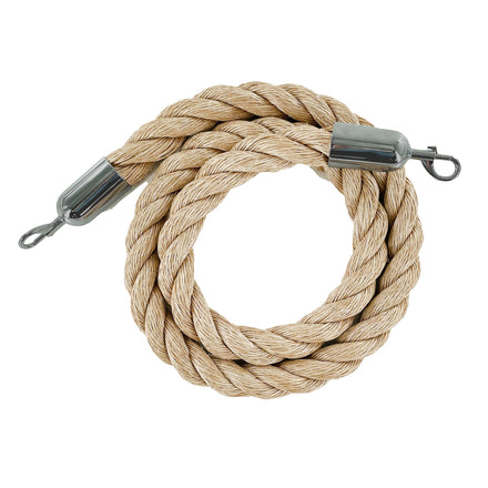 Heavy-Duty Poly Hemp Ropes - Montour Line by Crowd Control Warehouse