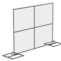 Chain Link Fence Starter Kit - 7.5 Ft. x 6 Ft. Panel
