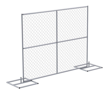 Chain Link Fence Starter Kit - 7.5 Ft. x 6 Ft. Panel