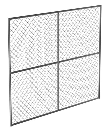 Chain Link Fence Panel Barrier Panel Unit