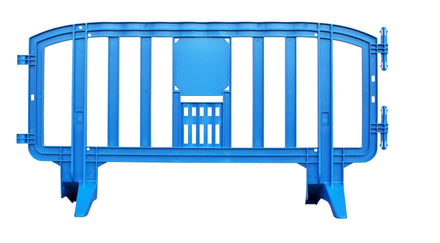 Blue Movit 6.5 Ft. Interlocking Plastic Barricade