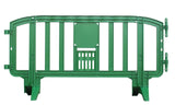 Movit Interlocking Plastic Pedestrian Barricade, 6.5 Ft.