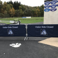 Custom Printed Heavy Duty Barricade Jacket Covers - Angry Bull Barricades