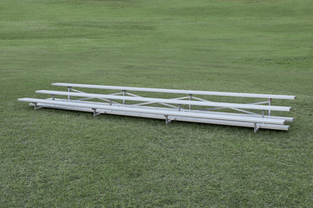 Aluminum Portable Bleachers - Low Rise 3&4 Row