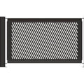 Decorative Event Fence Panel - Slant Pattern
