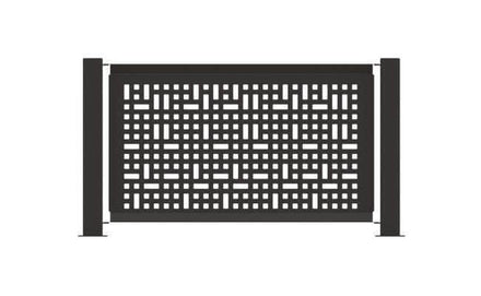 Decorative Event Fence Panel - SG Pattern