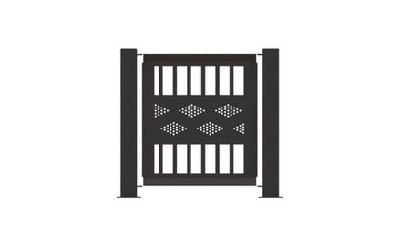 Decorative Event Fence Panel - Band Pattern