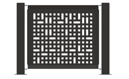 Decorative Event Fence Panel - SG Pattern