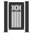 Decorative Event Fence Panel - Box Pattern