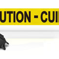 Banner Stakes 7' Magnetic Wall Mount Barrier
