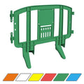 Minit Interlocking Plastic Pedestrian Barricade, 4 Ft.