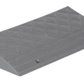 Plastic Gray High Impact Vehicle or Equipment Ramp