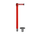 Retractable Belt Barrier Stanchion, Removable Base, 16 ft Belt - Montour Line MX650R