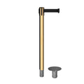 Retractable Belt Barrier Stanchion, Removable Base, 16 ft Belt - Montour Line MX650R