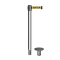 Retractable Belt Barrier Stanchion, Removable Base, 14 ft Belt - Montour Line MX650R