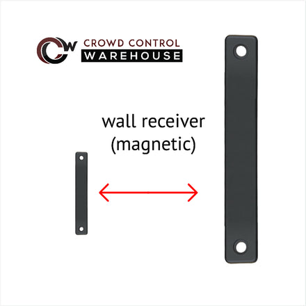 Clamp Wall Mount, Yellow ABS Case with Magnetic Belt End, 20, 25, and 30 Ft. Belts - CCW Series WMB-230