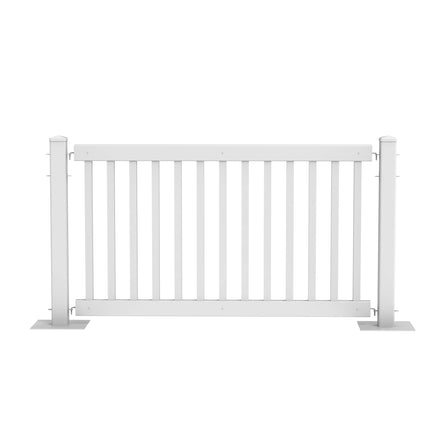 Outdoor Patio Traditional Restaurant Fence Kit -  Montour line