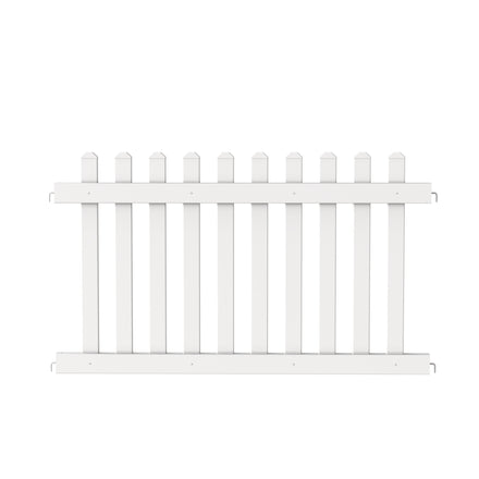 Outdoor Patio Picket Restaurant Fence Kit - Montour Line