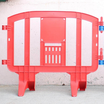 Minit 4 Ft. Interlocking Plastic Barricade