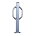 Modern Series Square Post Bike Bollard - 3 Ft. or 4 Ft.