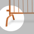 Replacement Feet for Heavy Duty Steel Barricade - Angry Bull Barricades