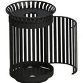 Classic Swing Door Trash Receptacle - 36 Gallon Capacity