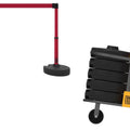 PLUS Cart Package Set of 5 Banner Stakes with 15 ft Belts