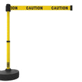 Banner Stakes PLUS Line Stanchion with 15 ft Belt Head, Stake, and Base