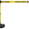 Banner Stakes PLUS Line Stanchion with 15 ft Belt Head, Stake, and Base