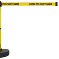 Banner Stakes PLUS Line Stanchion with 15 ft Belt Head, Stake, and Base