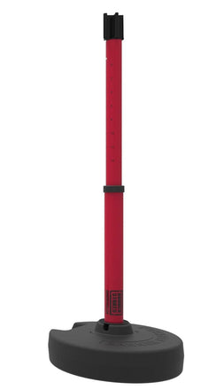 Banner Stakes PLUS Line Stanchion with Receiver Head, Stake, and Base