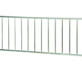 Crowd Control Interlocking Barricades - Galvanized Finish