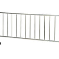 Crowd Control Interlocking Barricades - Galvanized Finish