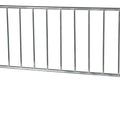 Crowd Control Interlocking Barricades - Galvanized Finish