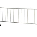 Crowd Control Interlocking Barricades - Galvanized Finish