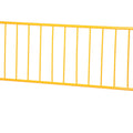 Crowd Control Interlocking Barricades - Powder Coat Safety Yellow Finish
