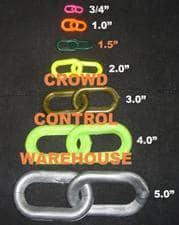 1.5" Plastic Chain (#6) - Specialty Colors